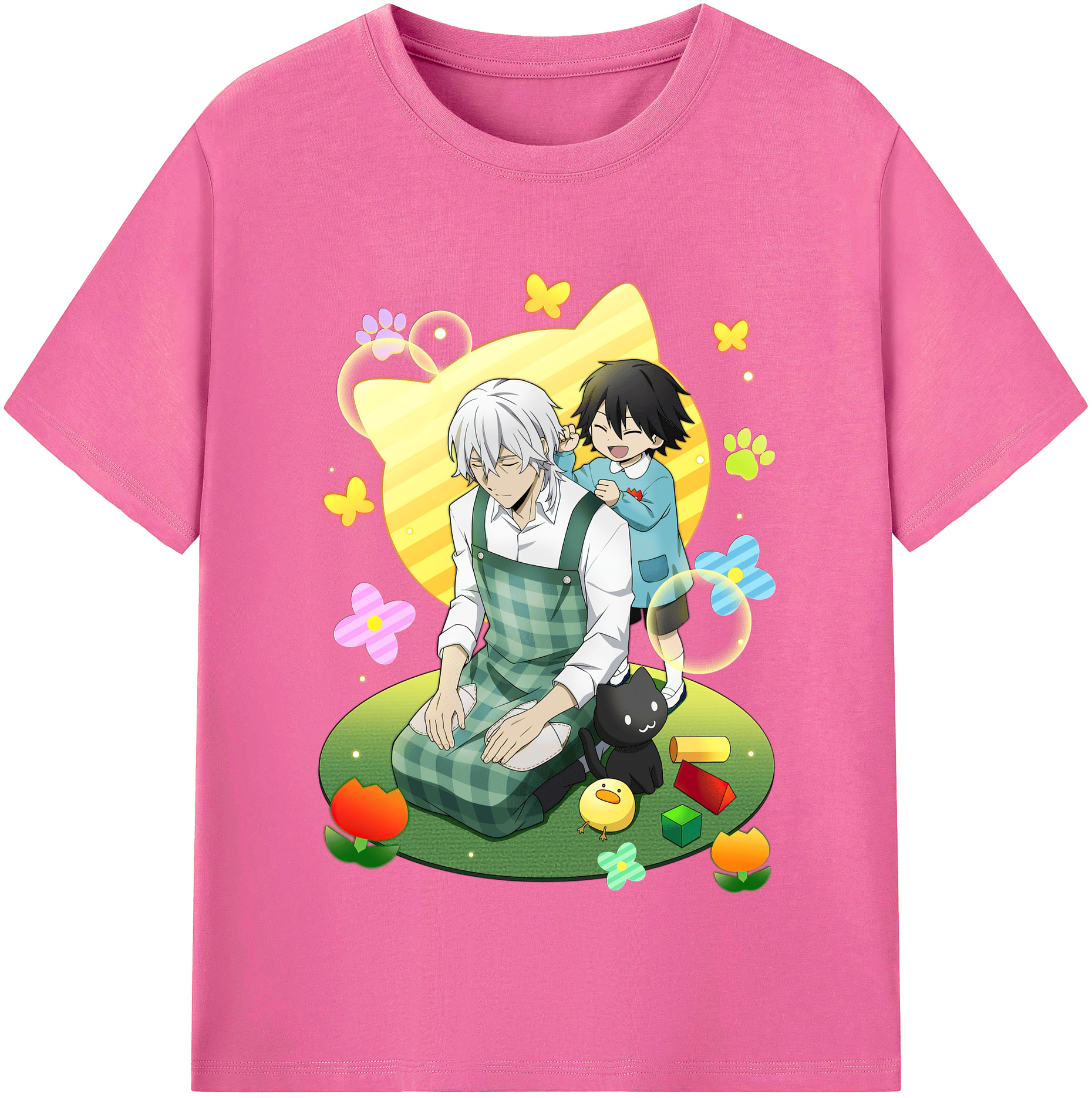 （画像用） 文豪ストレイドッグス Bungo Stray Dogs レディースカジュアルプリントTシャツ（綿100％）